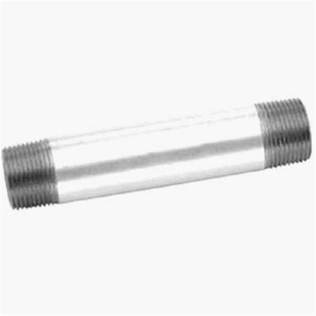 HOMECARE PRODUCTS 8700153250 1.25 x 7 in. Steel Pipe Fitting Galvanized Nipple HO576511